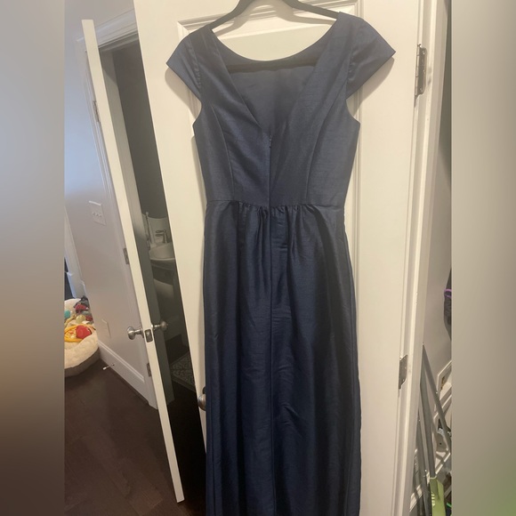 ALFRED SUNG Midnight Blue Maxi Dress - Picture 3 of 4